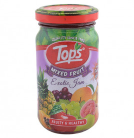 Tops Mixed Fruit Exotic Jam   Glass Jar  250 grams